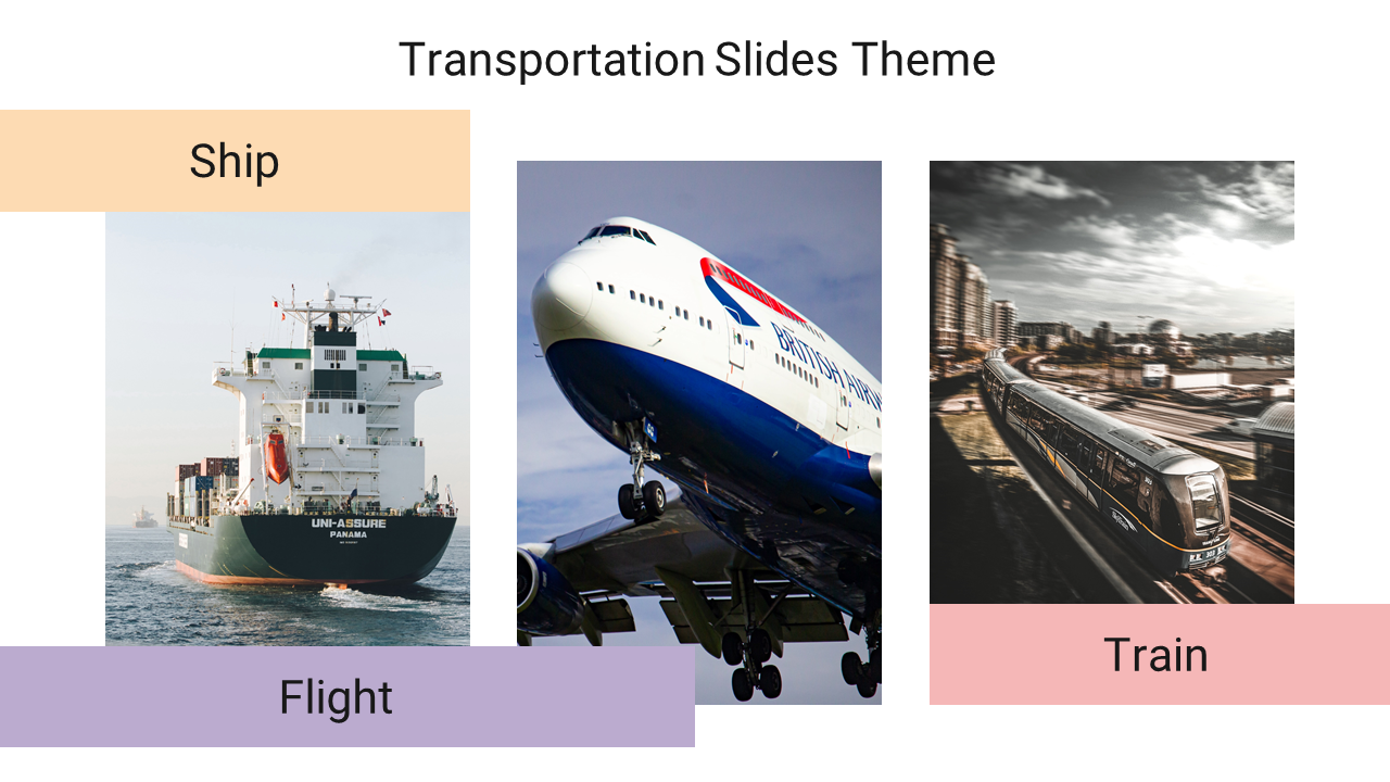 Transportation Google Slides Theme